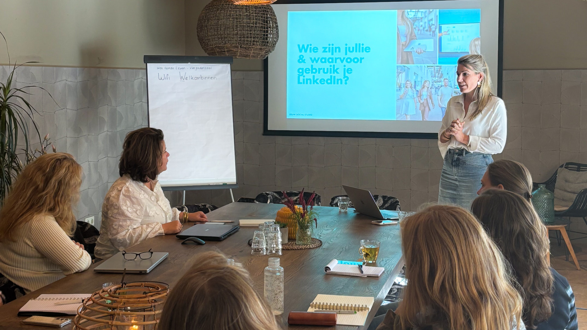 Presentatie over LinkedIn en zichtbaarheid